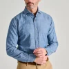 Camicia denim blu