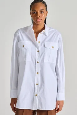 Camicia diane cotone bianco