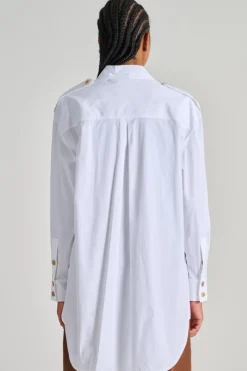 Camicia diane cotone bianco