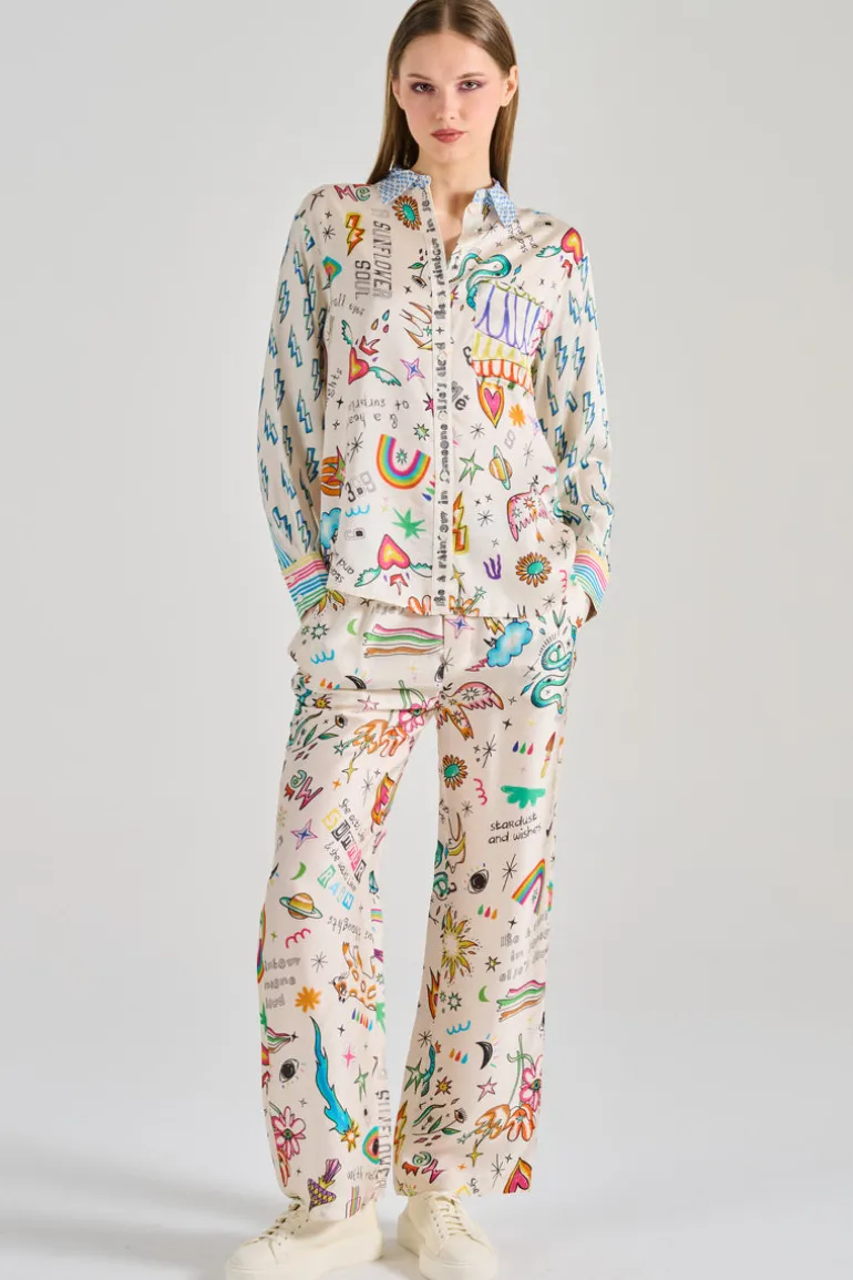 Camicia isabel cotone bianco