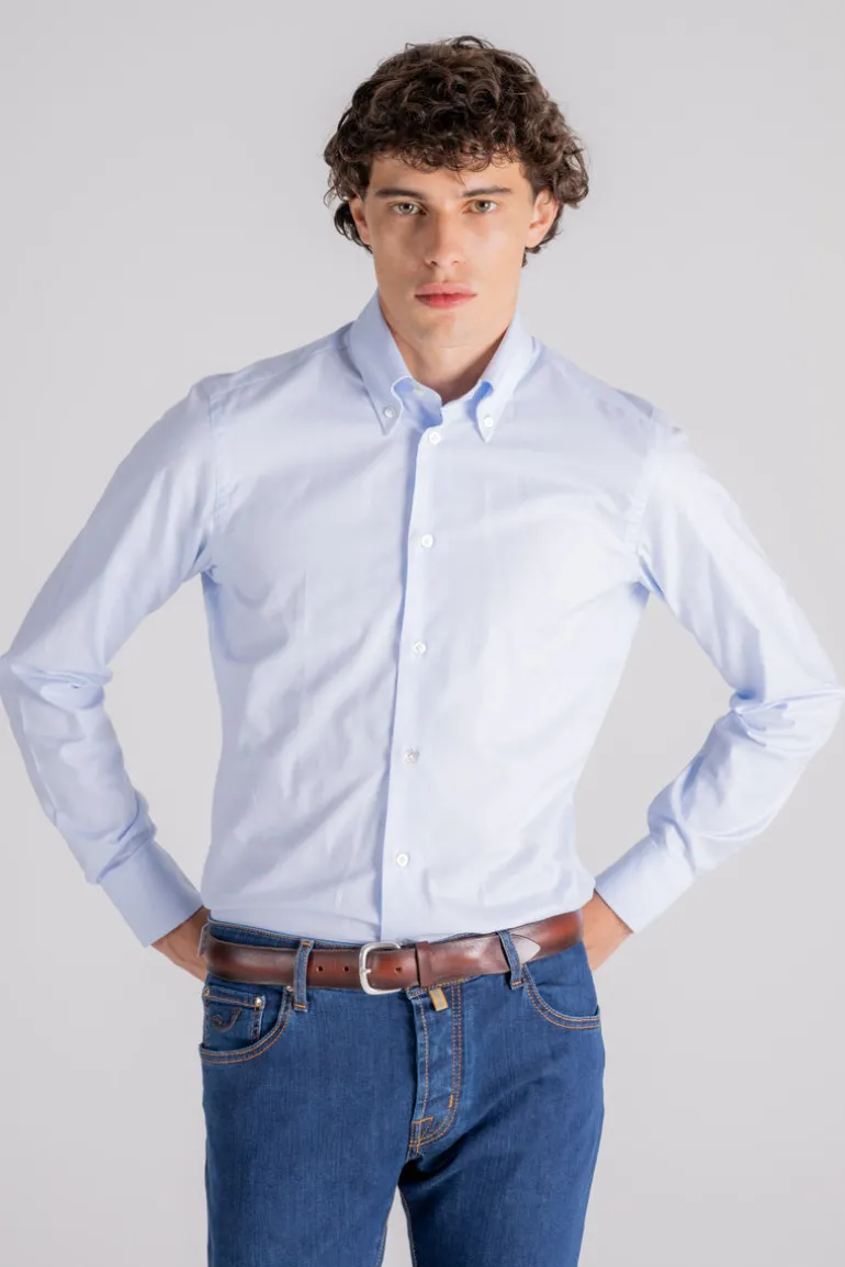 Camicia multicolor in cotone