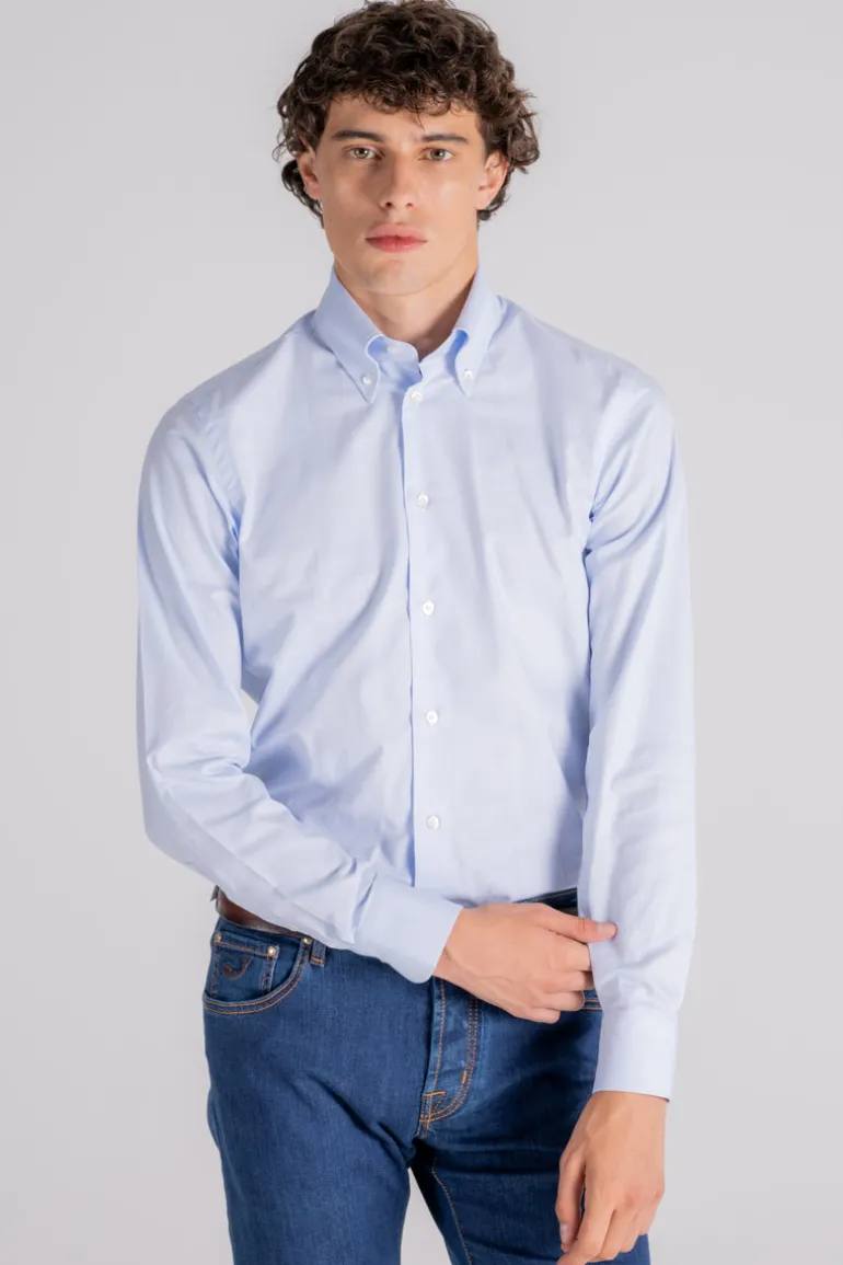 Camicia multicolor in cotone