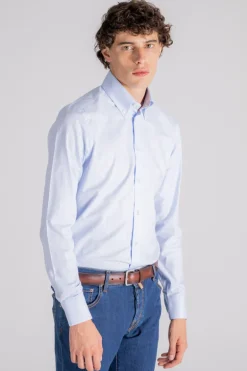 Camicia multicolor in cotone