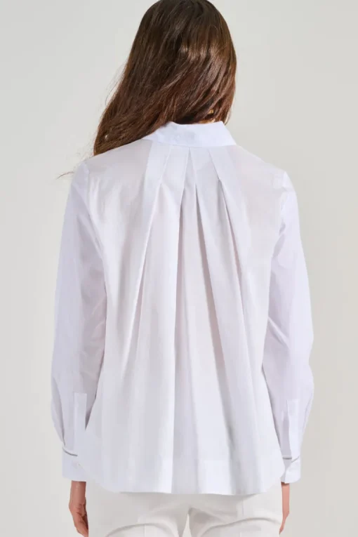Camicia popeline bianco