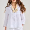 Camicia tela leggera fresca bianco