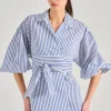 Camicia tessuto azzurro