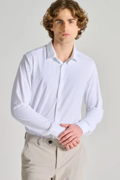 Camicie oxford open 100% cotone bianco