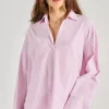 Camicie taffetas rosa