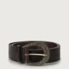 Cintura bull soft cuoio marrone