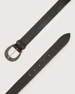 Cintura bull soft cuoio marrone