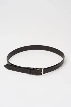 Cintura classica marrone uomo