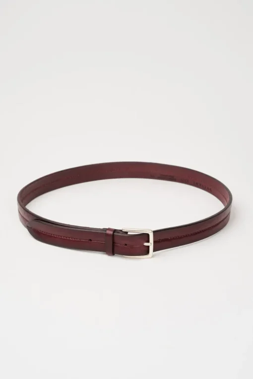 Cintura marrone uomo