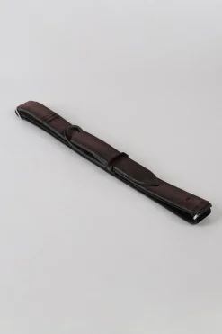 Cintura nobuckle velvet marrone uomo