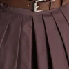 Cintura pelle marrone