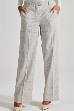 Circolo pantaloni piquet grigio