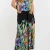 Co.go blusa multicolor 100% se