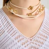 Collana lunga oro