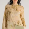 Coreana voile/cotone/seta the sacred forest oro