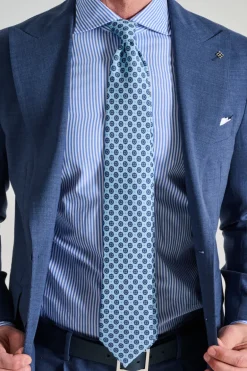 Cravatta azzurra