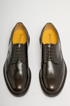 Derby half wing horse marrone uomo