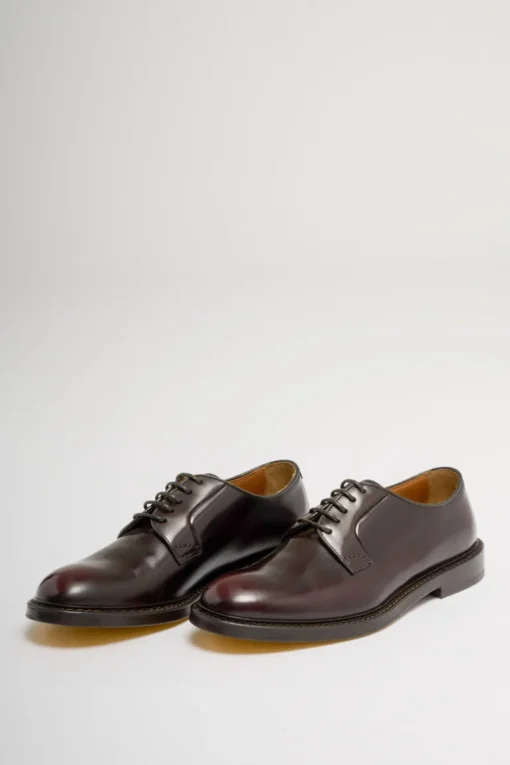 Derby horse burgundy uomo