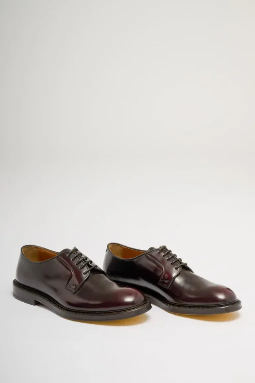 Derby horse burgundy uomo