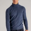 Dolcevita sella blu uomo