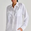 Equipment camicia cotone bianco