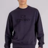 Felpa 100% cotone blu