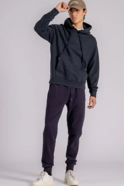 Felpa cotone blu