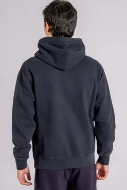 Felpa cotone blu