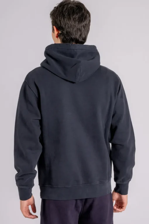Felpa cotone blu