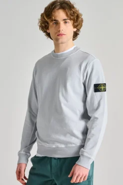 Felpa cotone grigio