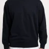 Felpa girocollo 100% co blu