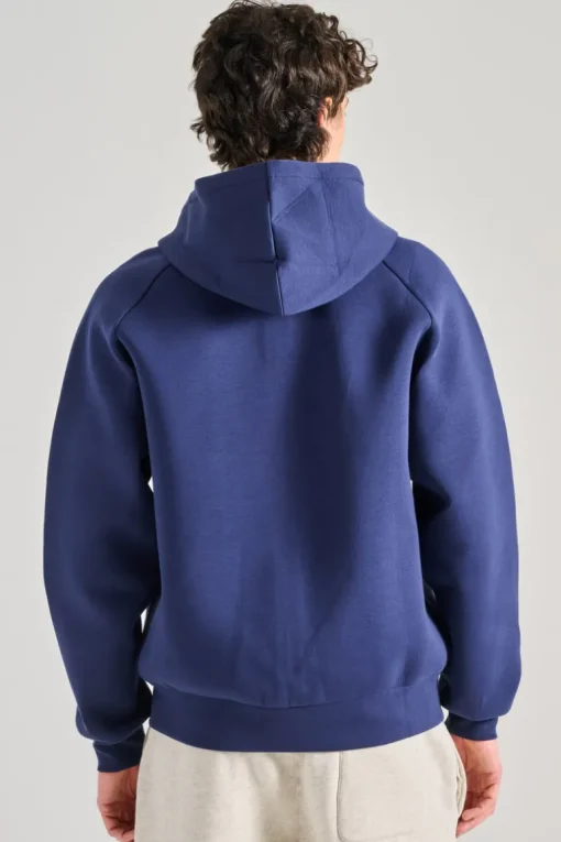 Felpa jacket main blu