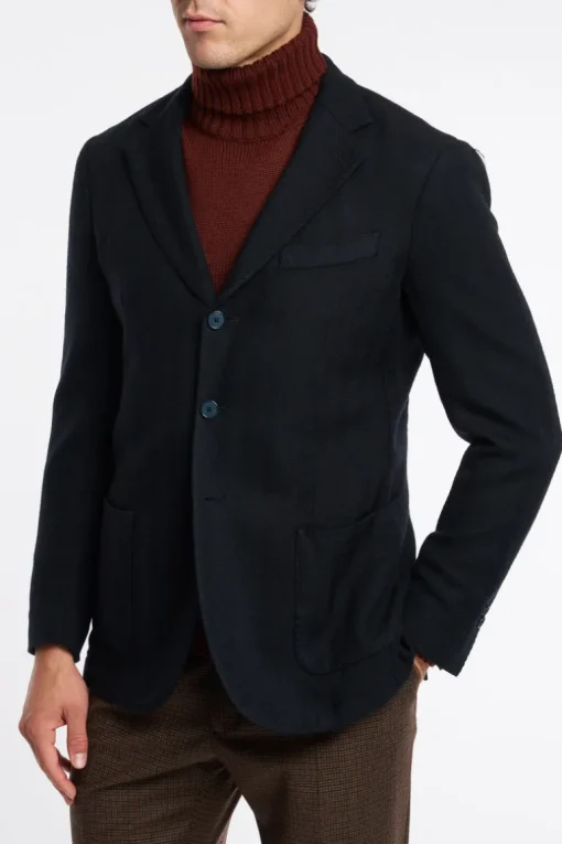 Giacca blu uomo