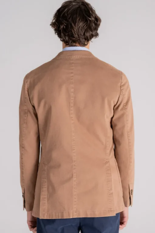 Giacca cotone/elastam beige