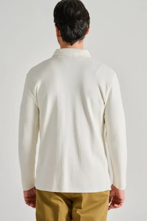 Giacca maglia bianco