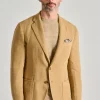 Giacca tessuto beige