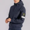 Giubbino light outerwear poliestere/elastam blu