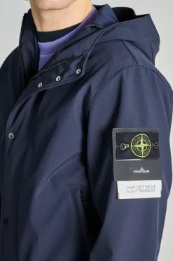 Giubbotti bomber tessuto blu