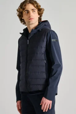 Giubbotti suppeuck hybrid tessuto blu