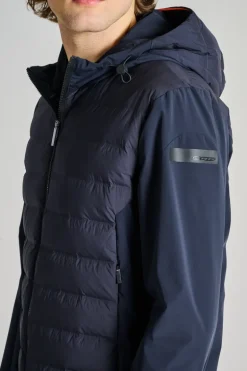 Giubbotti suppeuck hybrid tessuto blu