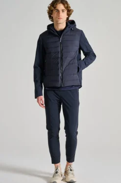 Giubbotti suppeuck hybrid tessuto blu