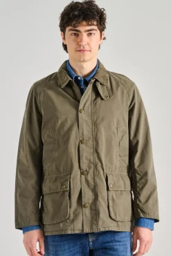 Giubbotto ashby cotone verde