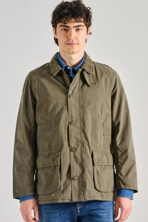 Giubbotto ashby cotone verde
