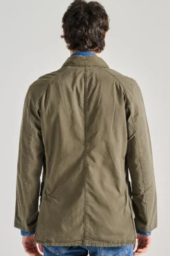 Giubbotto ashby cotone verde