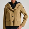 Giubbotto montecristo tessuto beige