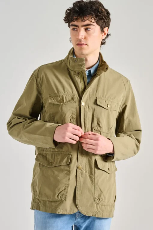 Giubbotto ogston cotone verde