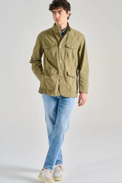 Giubbotto ogston cotone verde